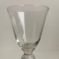 Image 4 of 18th Century Georgian Multiple Spiral Air Twist Stem Wine Glass c1750