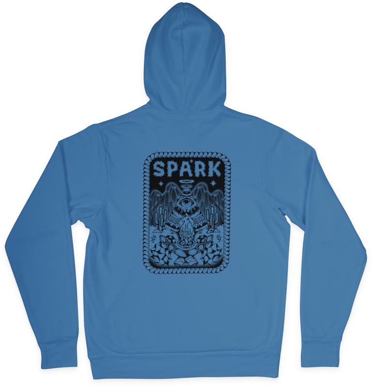 Pull à capuche Spark x Louis Huit Thons Image 2
