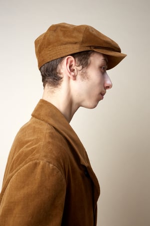 Image of EDWARD CAP - Tobacco £90.00