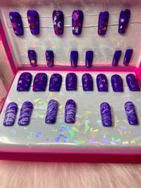 Image 3 of READY TO GO  DEEP PURPLE SENSATION BOX  3 SETS IN 1 BOX 26 PCS  MIX & MATCH 