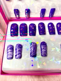 Image 4 of READY TO GO  DEEP PURPLE SENSATION BOX  3 SETS IN 1 BOX 26 PCS  MIX & MATCH 