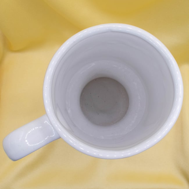 Geometric Grid Montreal Canada Footed Mug