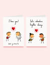 Valentines card by Jethro