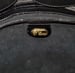 Image of Vtg. Gucci Black Leather Shoulder Bag.