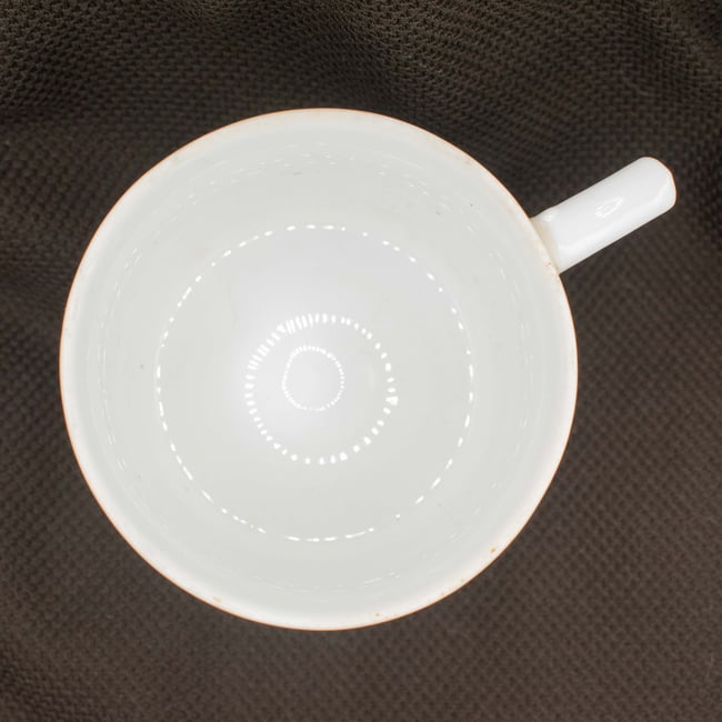 Art Deco Paisley Heritage Footed Tea Cup