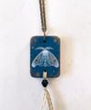 Miniature Silk Moth Pendant