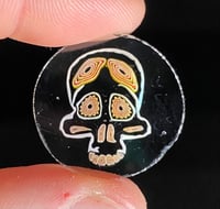 Image of Skull Murrine Coin #9