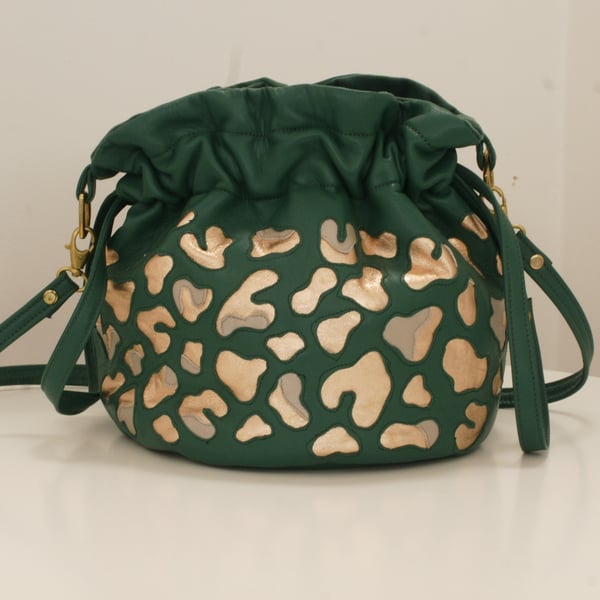 Image of Escapade Leather - Green