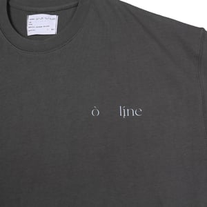 Image of ÒLĮNE - Thòrn T-Shirt 2.0 (Charcoal)