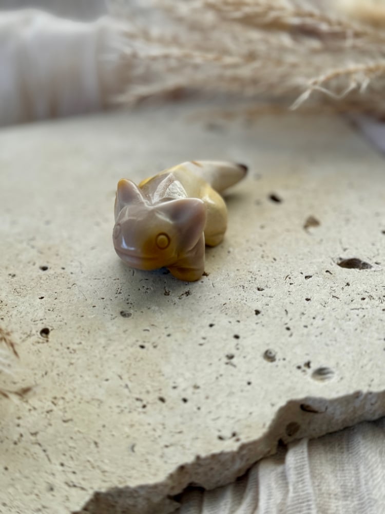 Image of Mookaite Axolotyl Carving 