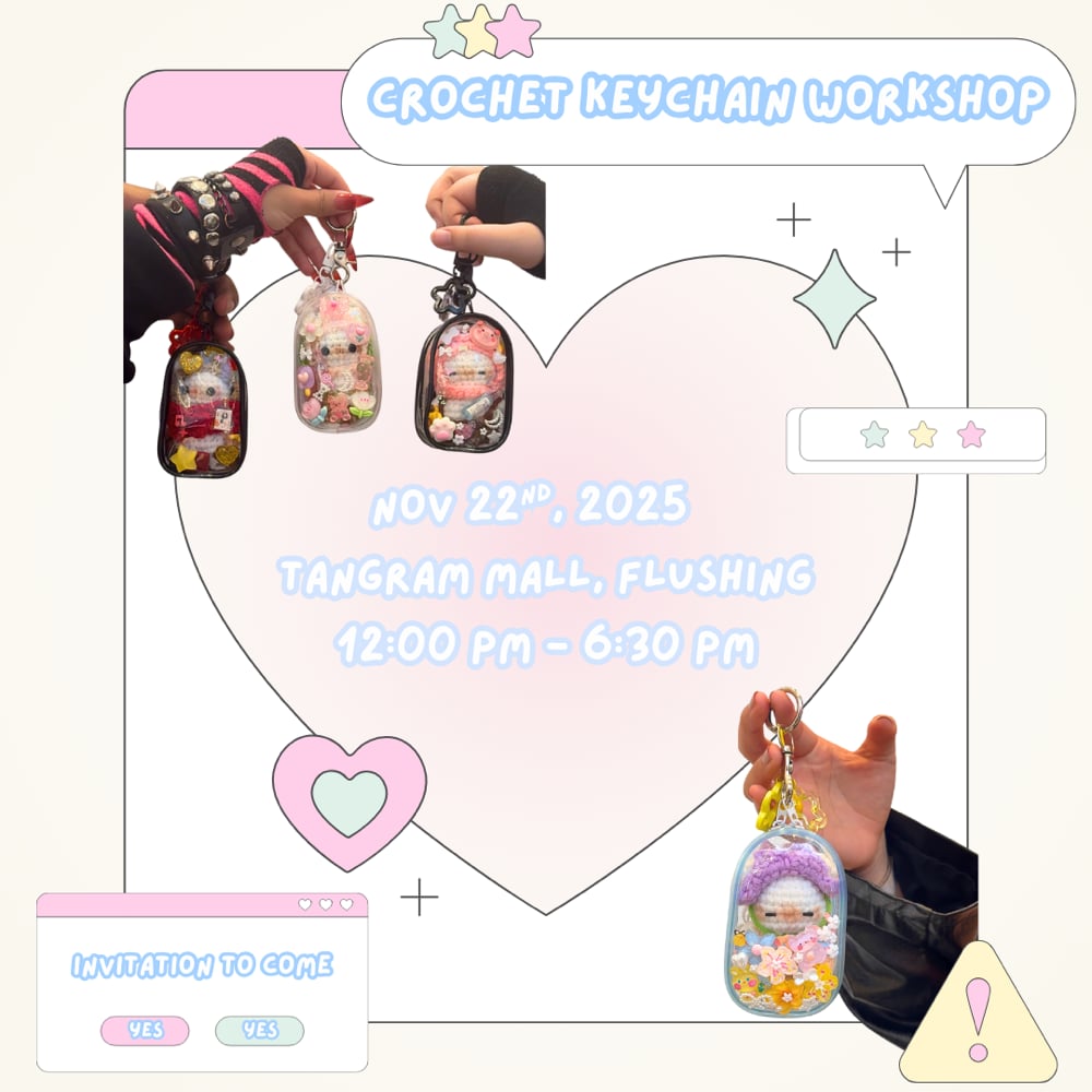 Image of Keychain workshop ticket (PLEASE READ DESCRIPTION) 