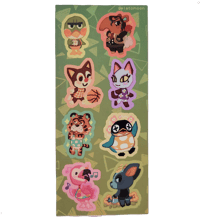 Villager Sticker Sheet