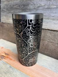 Image 1 of 20oz Mandala design tumbler