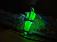 Image 3 of Upcycled Uranium Glass Fork Pendant 