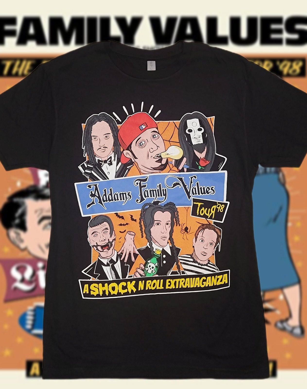 Addams Family Values Tour T-shirt