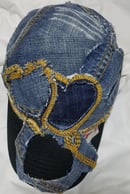 Image 1 of Tasty Raw Edge Denim “Seamless LOVE” Cap