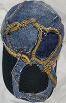 Image 4 of Tasty Raw Edge Denim “Seamless LOVE” Cap