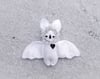 Broken Heart Bat - White