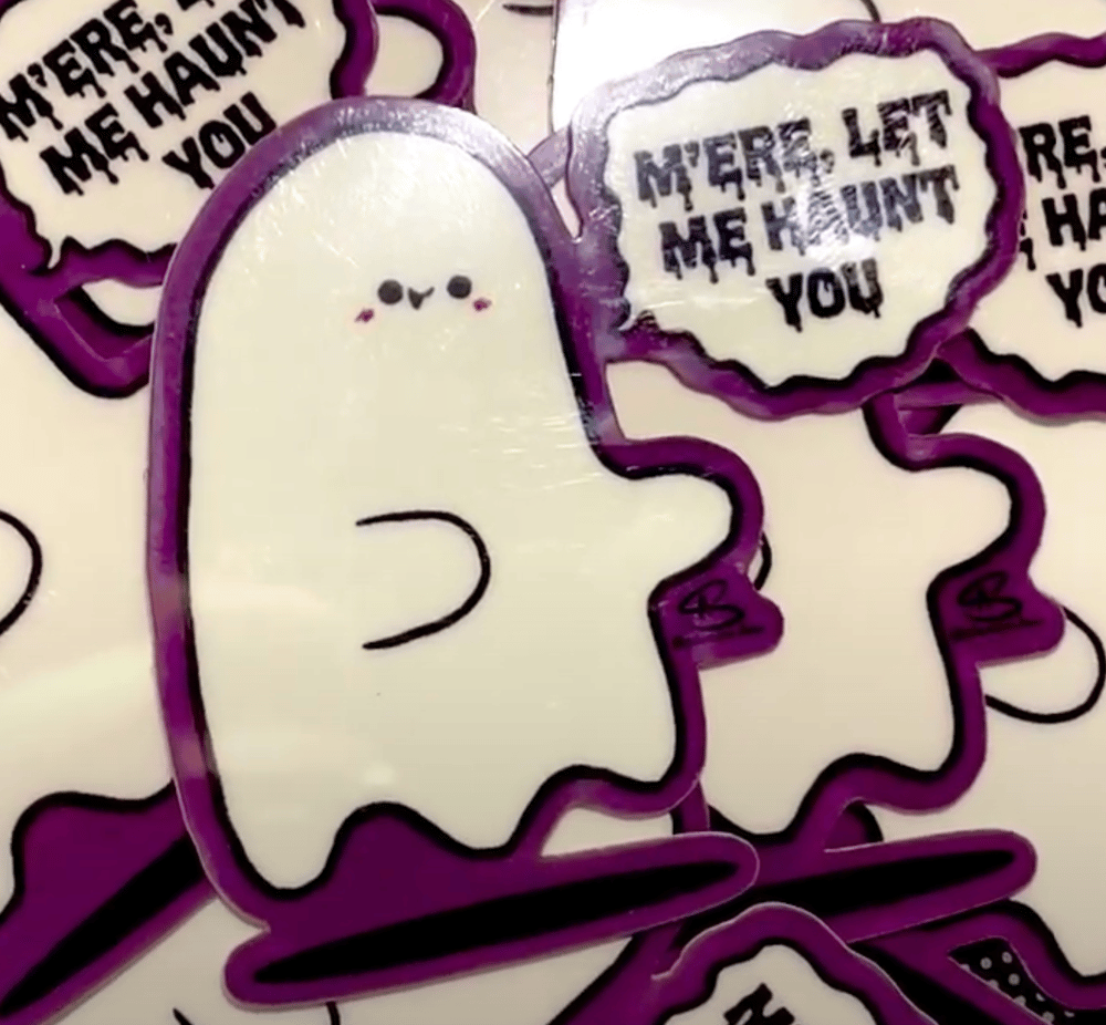 Cute Ghostie  Sticker