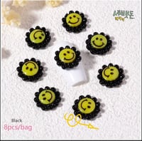 Image 5 of Smile flower nail charms 