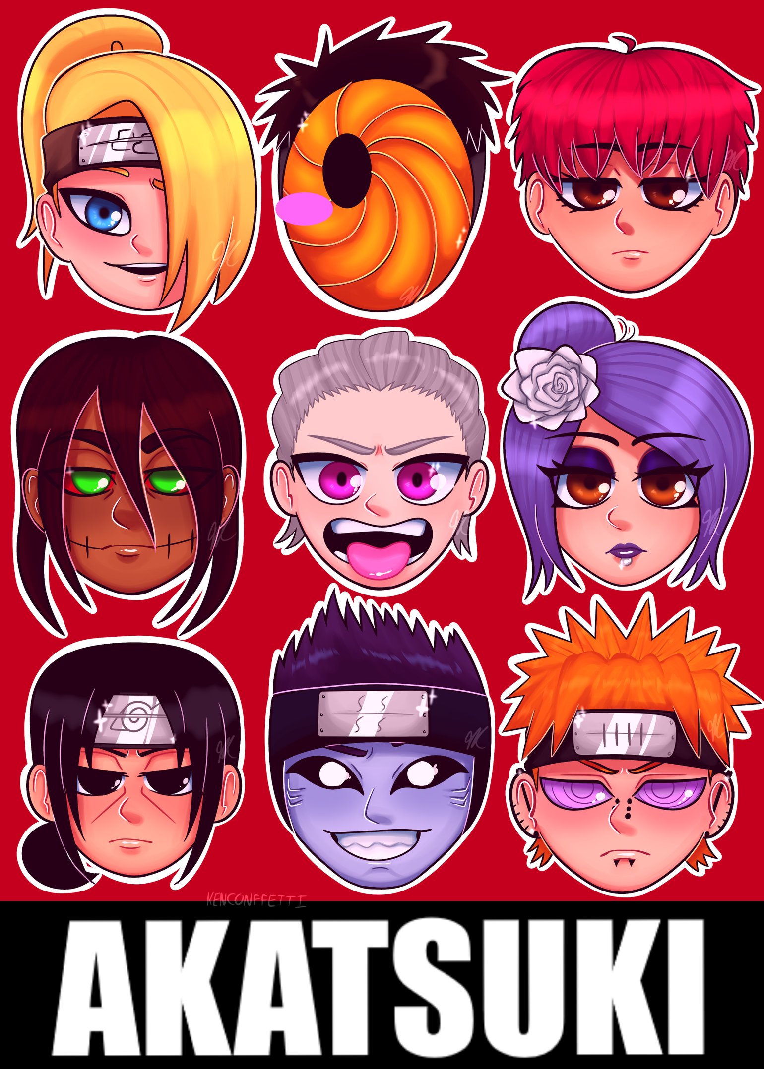 Image of Akatsuki Print 