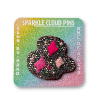 Sparkle Cloud Pin - Dancing Queen