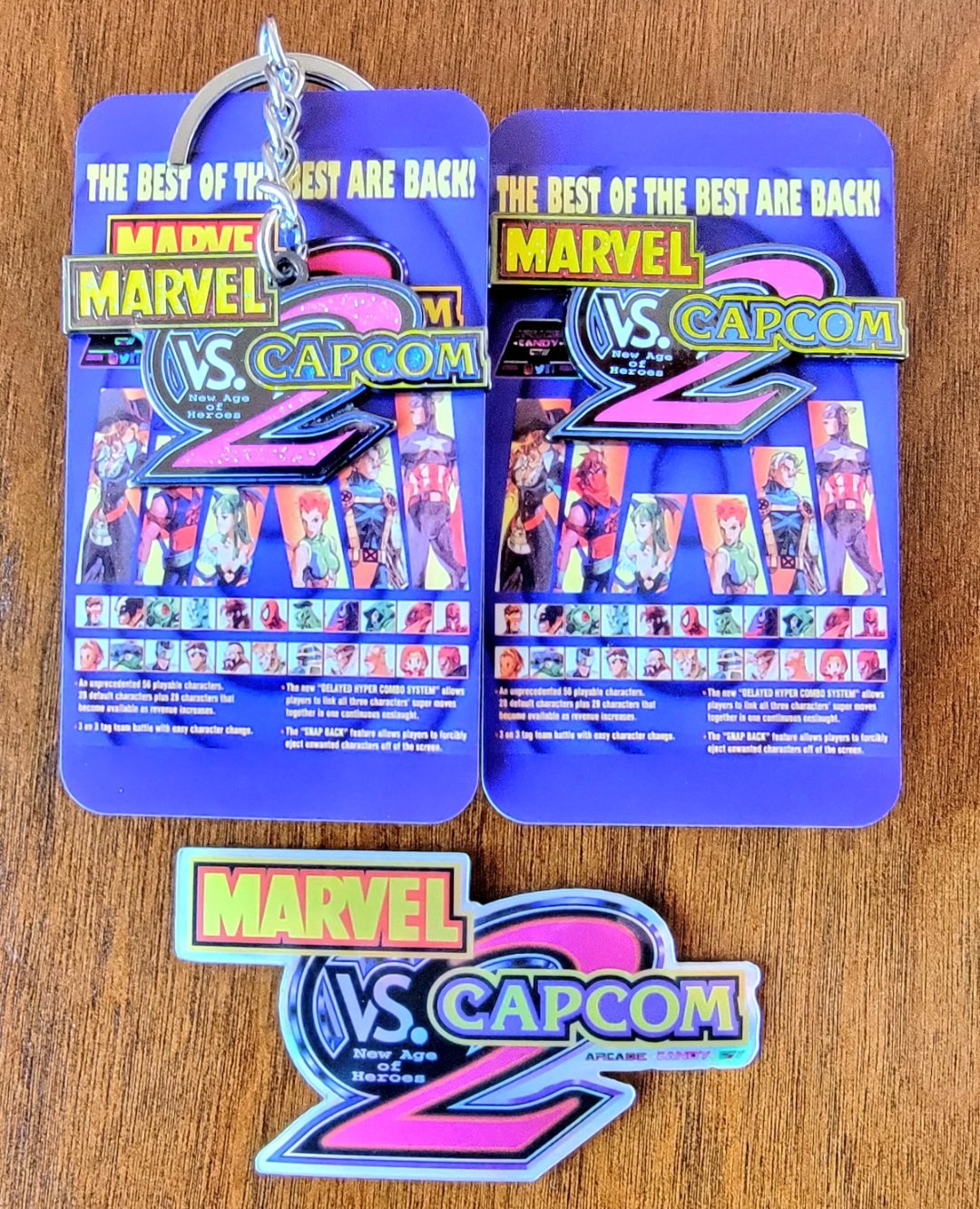 Image of MVC25 OR MVC2 Pin/Keychain Set