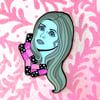 Jennifer North Enamel Pin