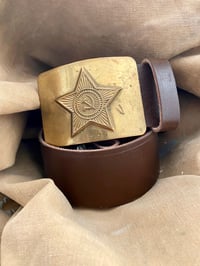 Image 1 of 70s USSR ARMY BELT