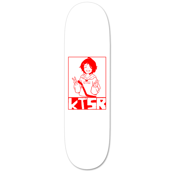 Image of Wonder Skateboard Deck - White