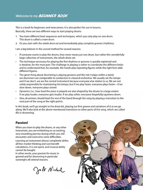 Image of Jost Nickel's BEGINNER BOOK - ENGLISH (Signed Copy)