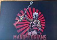 Image 1 of Mando Red Dawn Blaster Cleaning Mat 