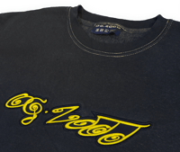 Image 2 of "JAZZ EMBROIDERY" CREWNECK *** PETROL BLUE