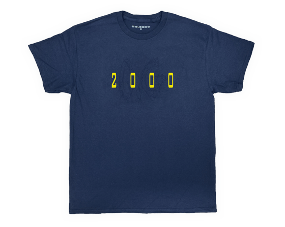 Image of "GHOST 2000" T-SHIRT *** BLUE