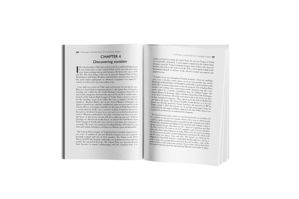 Vintage Red: The story of a municipal socialist