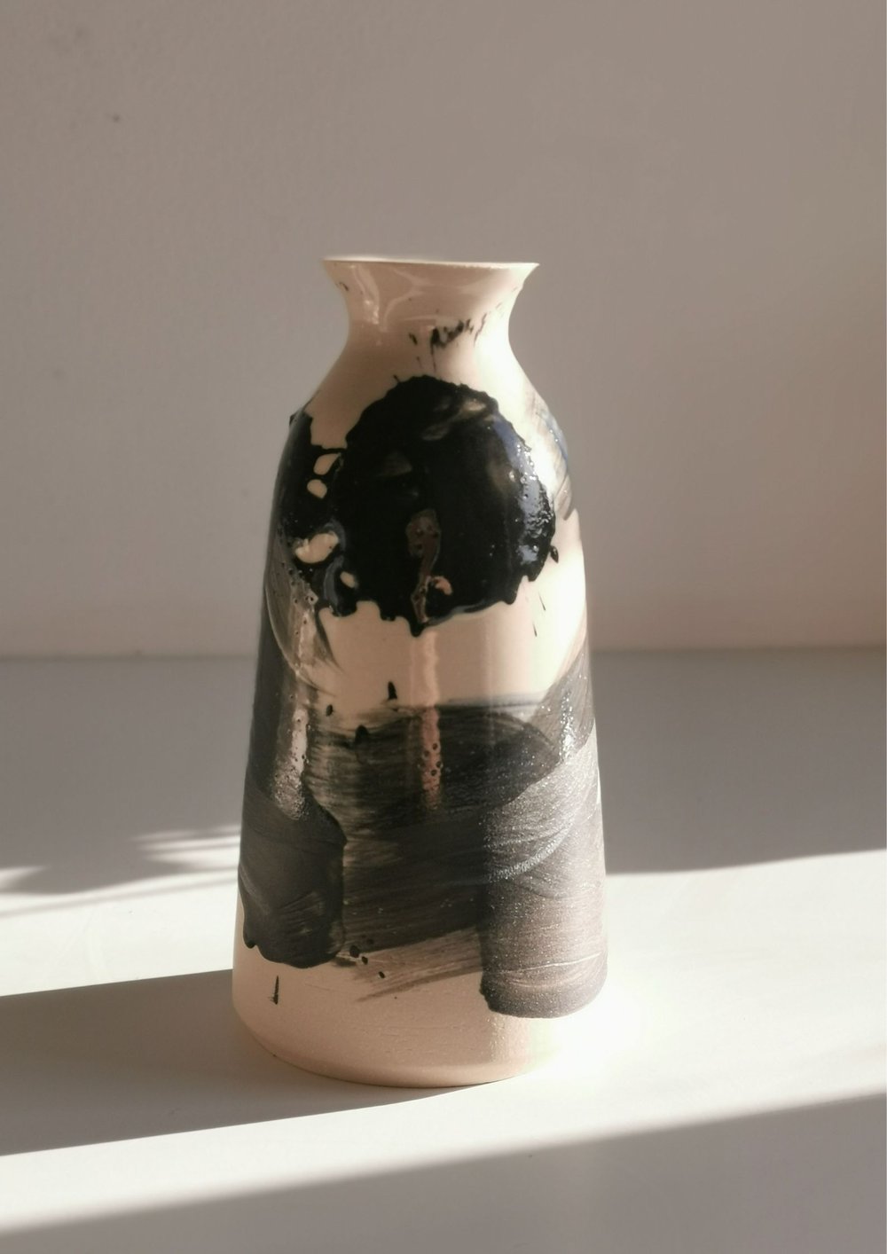 Image of Slip Decorated Vase