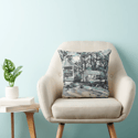 Roebling Park Throw Pillow