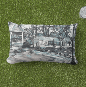 Image of Roebling Park Throw Pillow