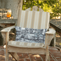 Roebling Park Throw Pillow