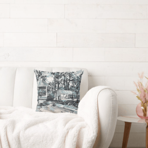 Image of Roebling Park Throw Pillow