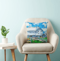 Vettori's Farm Throw Pillow