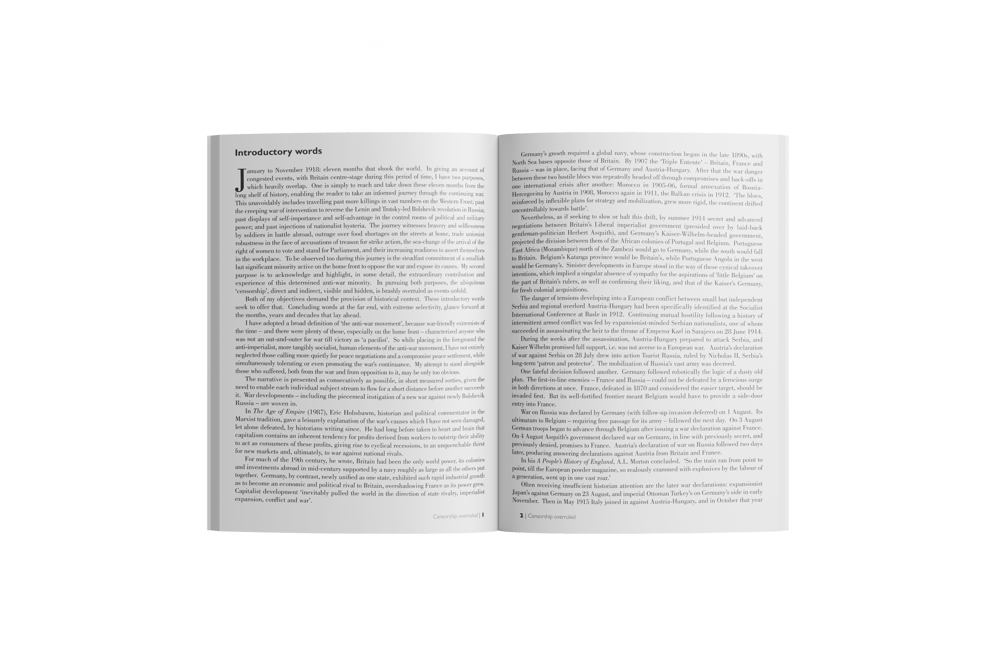 Censorship overruled: an alternative history of 1918