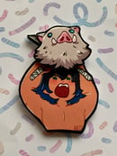 Image 2 of Inosuke Demon slayer Magnet pin