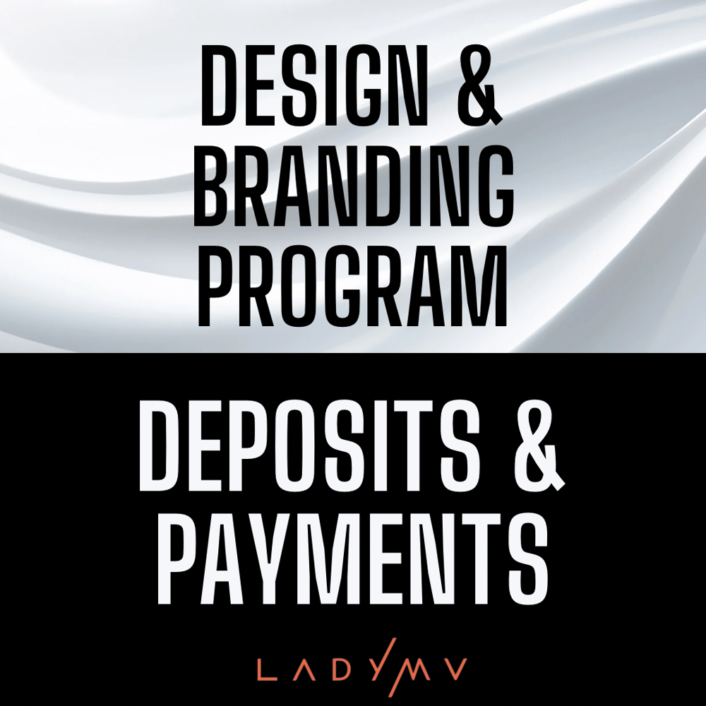 Image of Design and Branding Program (Payments/Deposits ONLY)