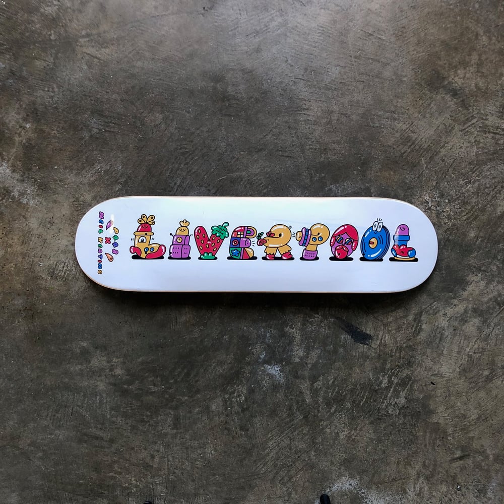 LIVERPOOLl 8in" Skate Deck