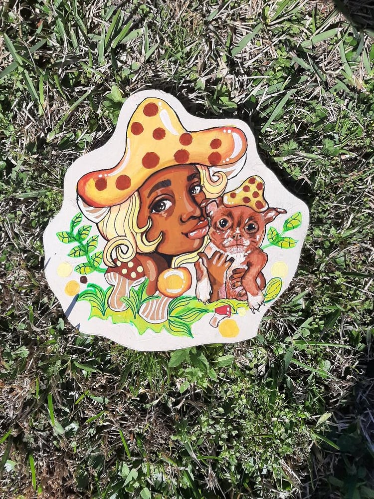 Image of Merry Mushroom Witch 