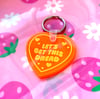 Let's Get This Dread Heart Keychain