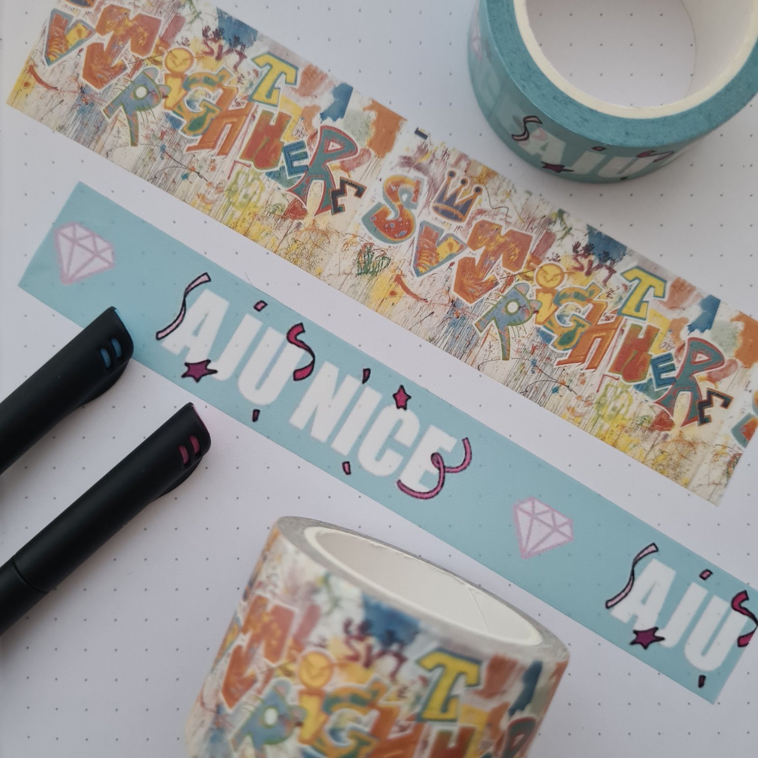 Image of Seventeen Washi Tapes