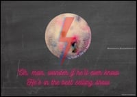Image 1 of David Bowie - Lyric Art