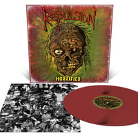 Image 2 of REPULSION - Horrified LP (oxblood vinyl)
